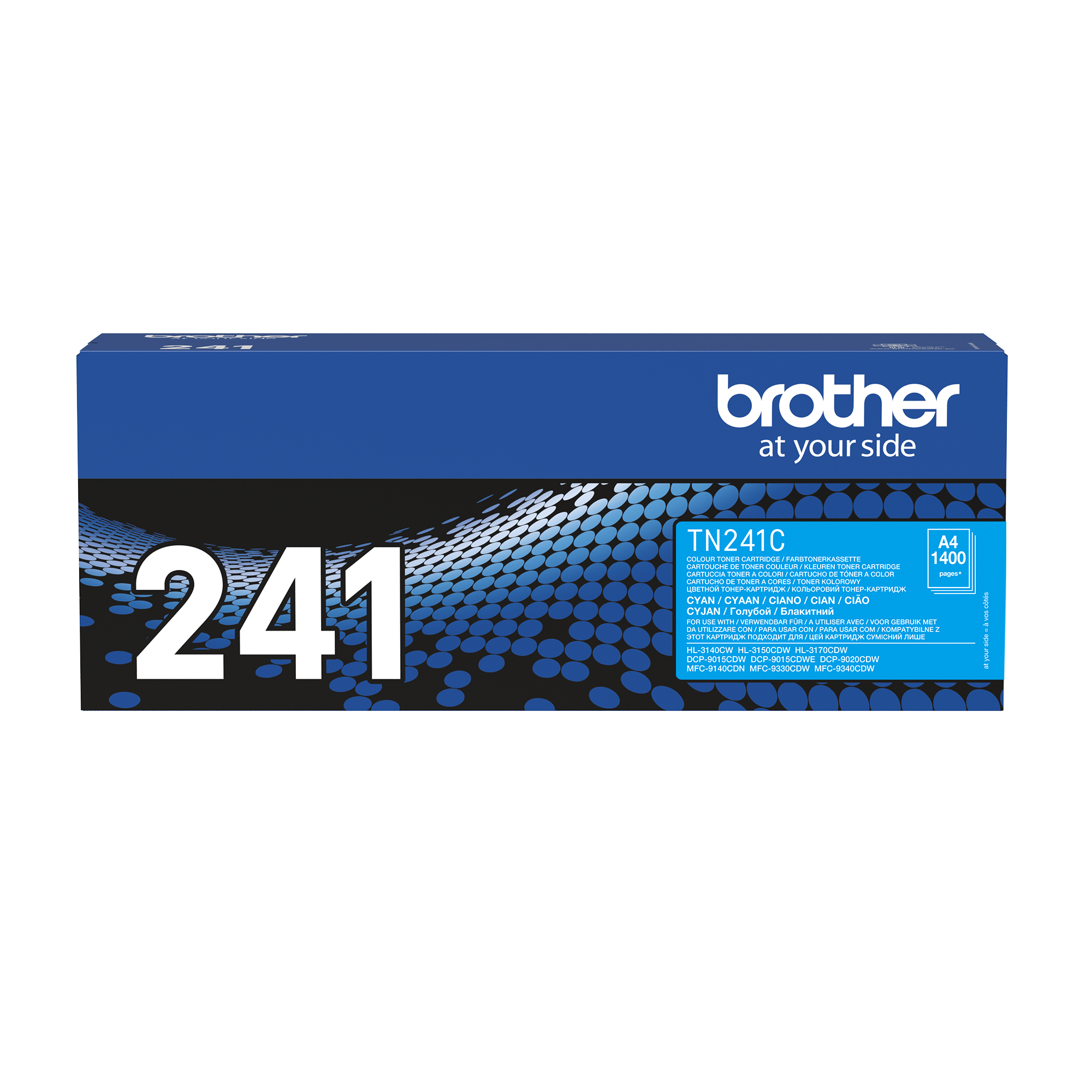 Genuine Brother TN241C Toner Cartridge – Cyan